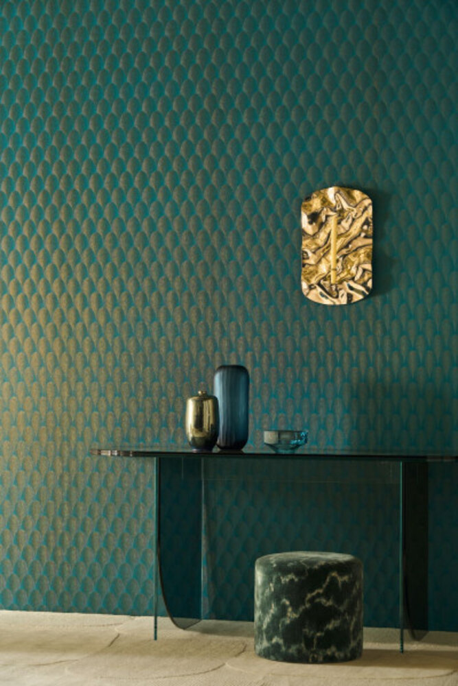 Casamance Textures Métal Tourmaline 75782344 Casamance Textures Métal Tourmaline 75782344