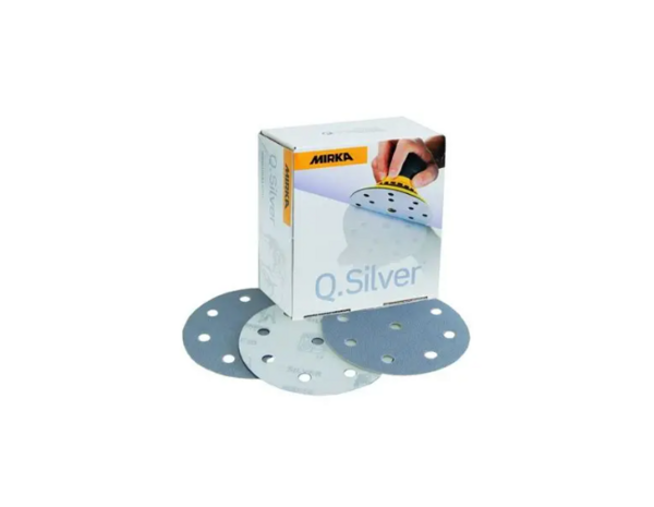 Mirka Q-Silver Schuurschijven 150 mm 15 Gaten Mirka Q-Silver Schuurschijven 150 mm 15 Gaten