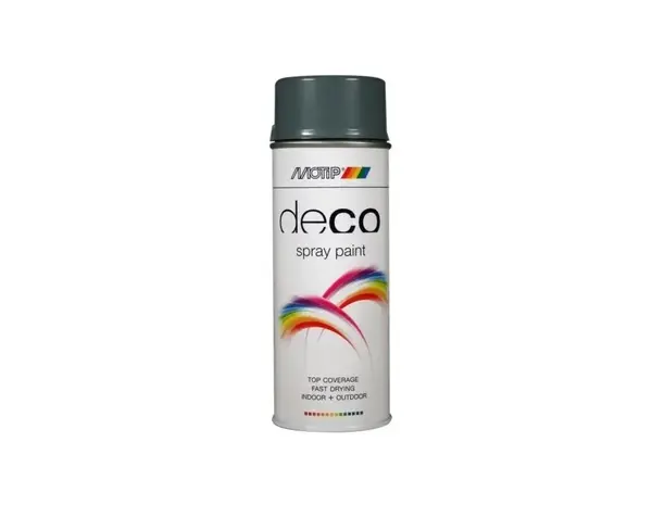MoTip Deco Colourspray Hoogglans RAL7031 Blauwgrijs MoTip Deco Colourspray Hoogglans RAL7031 Blauwgrijs