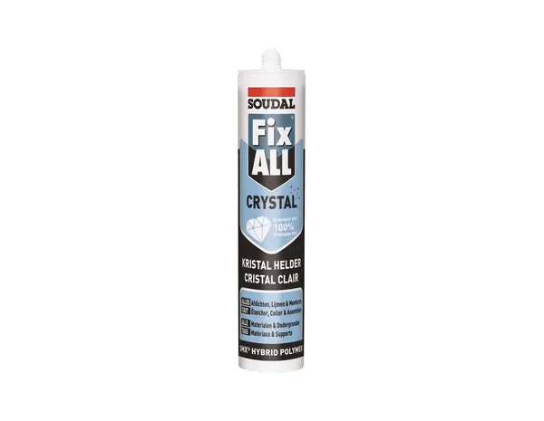 Soudal Fix-All Crystal Lijmkit Soudal Fix-All Crystal Lijmkit
