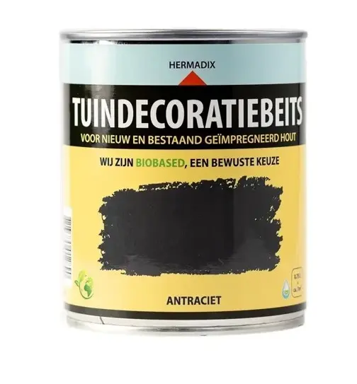 Tuindecoratiebeits Dekkend Antraciet 706 | 750 ML