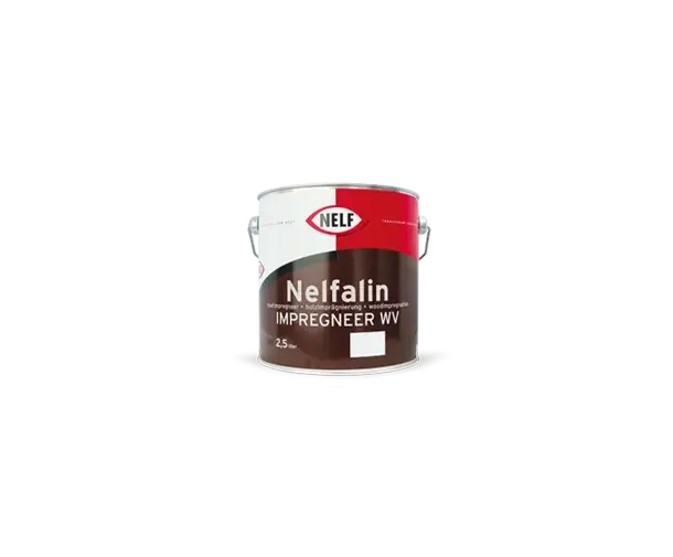 Nelfalin Impregneer WV | Zijdeglans Impregnerende Beits | 2,5 LTR | Kleurloos