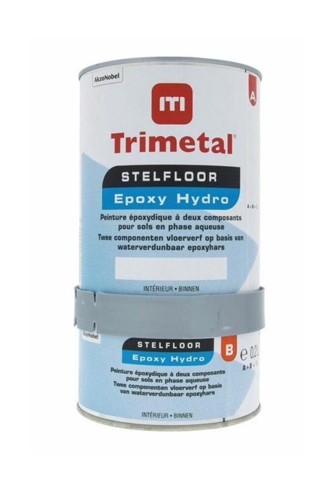 Trimetal Stelfloor Epoxy Hydro | 2K Halfglans Vloercoating Trimetal Stelfloor Epoxy Hydro | 2K Halfglans Vloercoating
