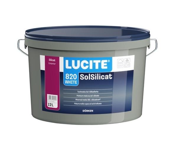 820 Solsilicat | Matte Muur| & Gevelverf | 12 LTR | Wit