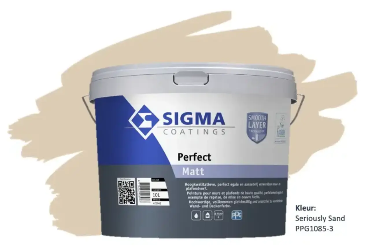 Sigma Perfect Matt | PPG1085-3 Seriously Sand Sigma Perfect Matt | PPG1085-3 Seriously Sand