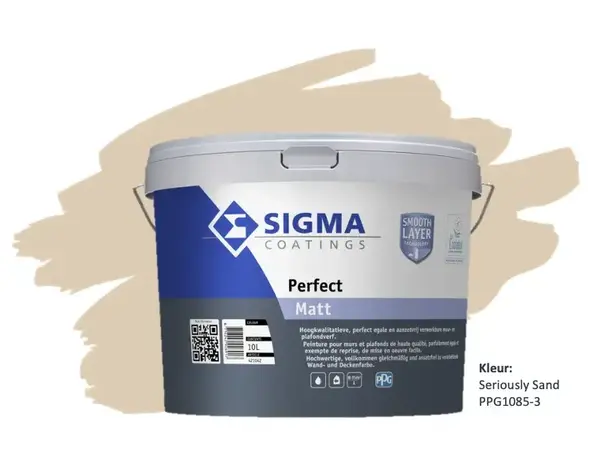 Sigma Perfect Matt | PPG1085-3 Seriously Sand Sigma Perfect Matt | PPG1085-3 Seriously Sand