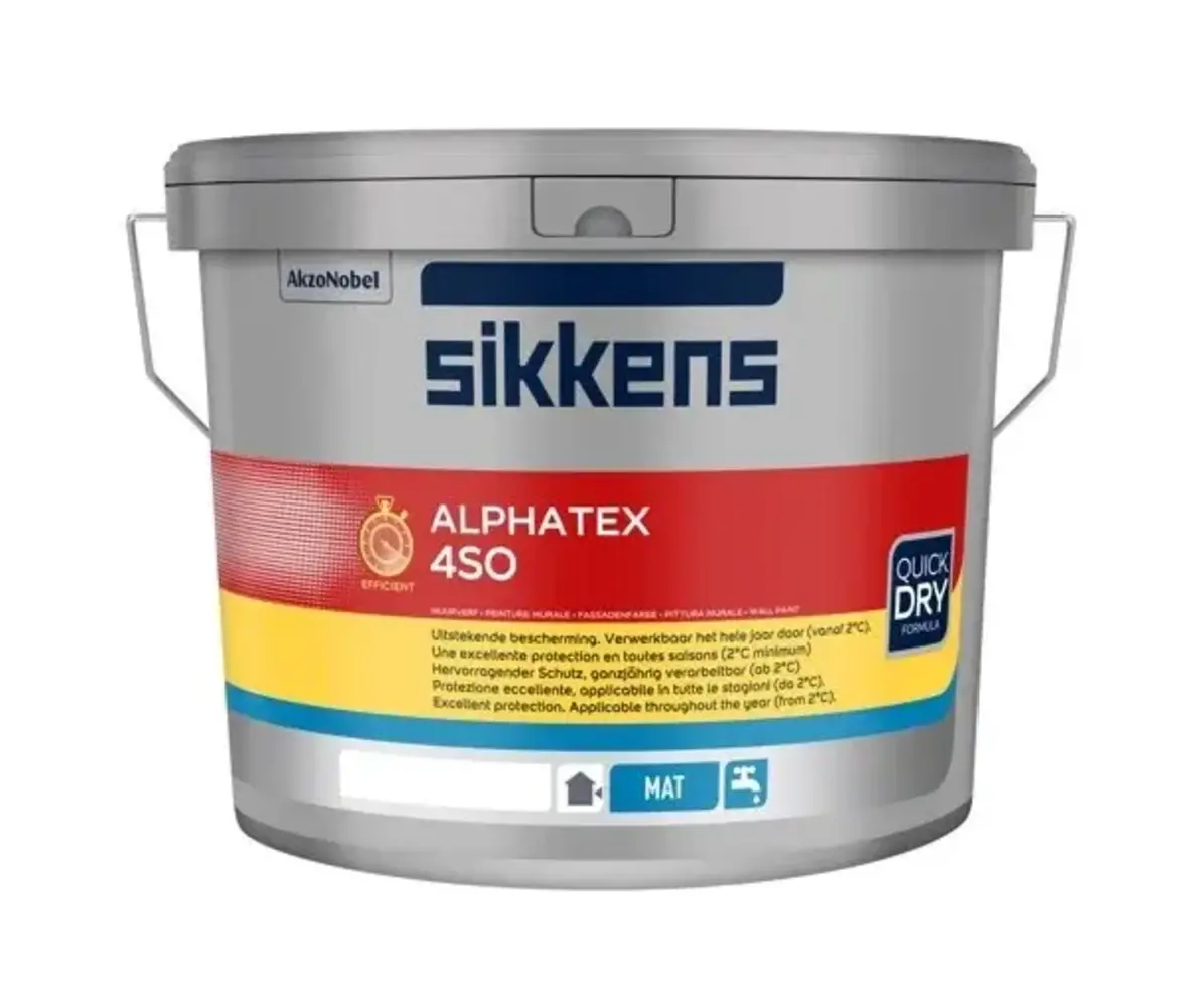 Sikkens Alphatex 4SO Mat | Matte Gevelverf Sikkens Alphatex 4SO Mat | Matte Gevelverf