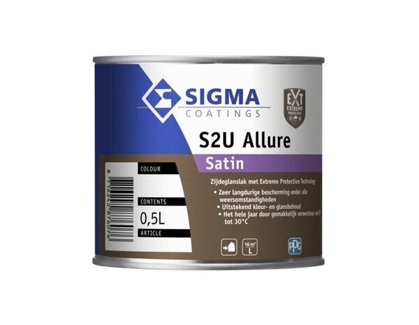Sigma S2U Allure Satin | Zijdeglans Lakverf Buiten Sigma S2U Allure Satin | Zijdeglans Lakverf Buiten