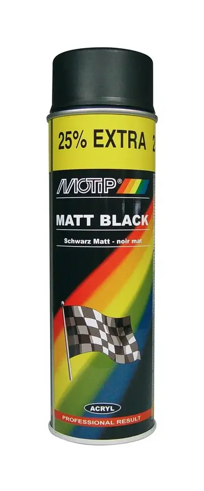 MoTip Rallye Zwart Mat MoTip Rallye Zwart Mat