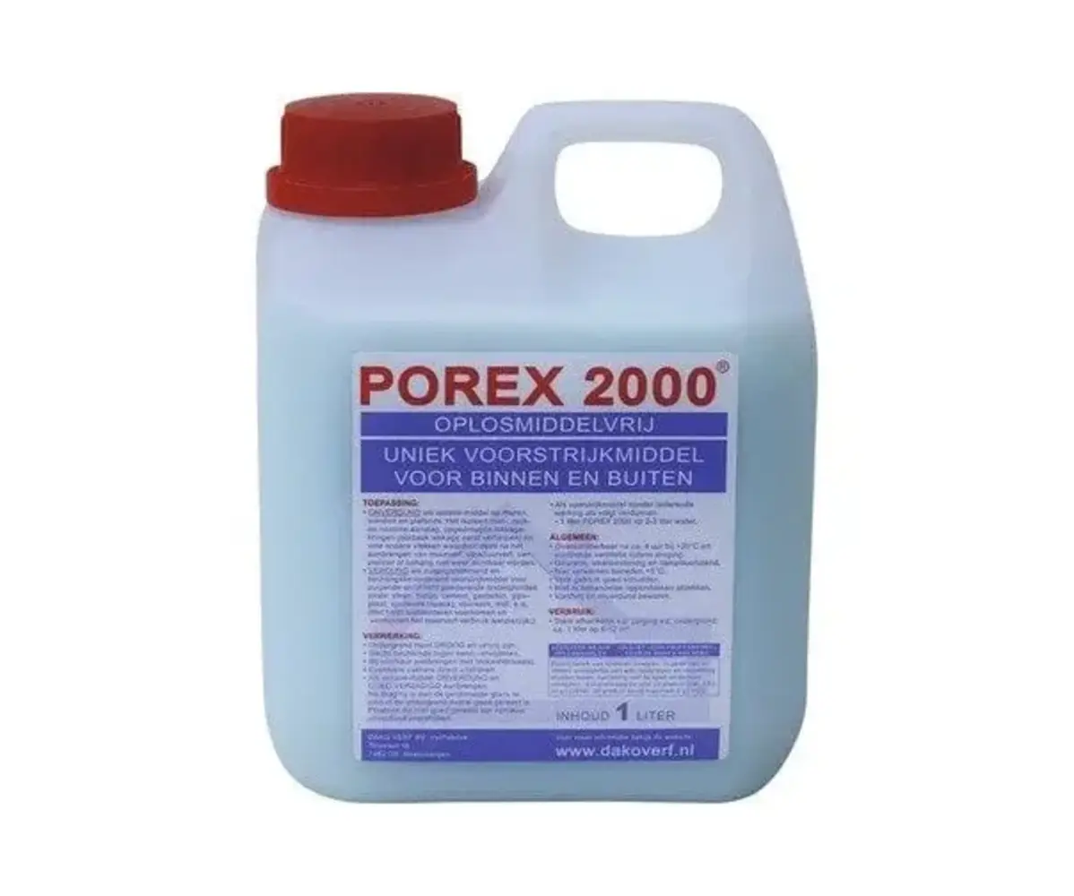 Porex 2000 Voorstrijk Porex 2000 Voorstrijk
