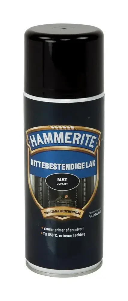 Hammerite Hittebestendige Lak Zwart Spuitbus Hammerite Hittebestendige Lak Zwart Spuitbus