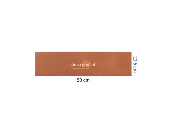 Walluxe Leathr Chicque Cognac Uni Zelfklevend Walluxe Leathr Chicque Cognac Uni Zelfklevend