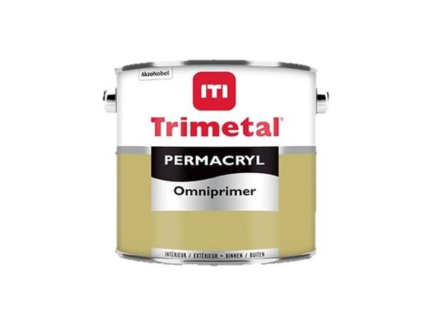 Trimetal Permacryl Omniprimer | Grondverf Binnen & Buiten Trimetal Permacryl Omniprimer | Grondverf Binnen & Buiten