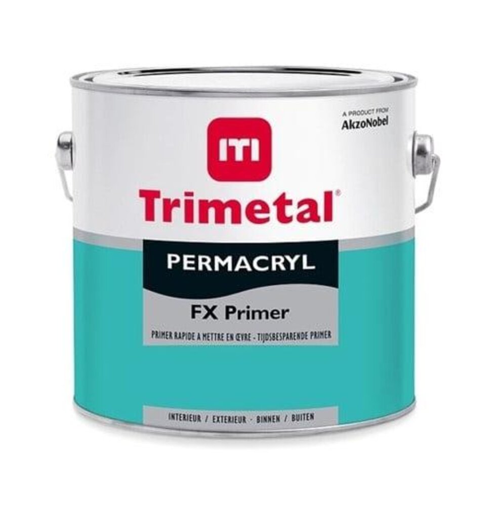 Trimetal Permacryl FX Primer  | Grondverf Binnen & Buiten