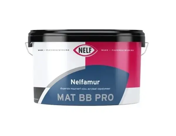 Nelf Nelfamur Pro Mat BB | Matte Muur- en Plafondverf