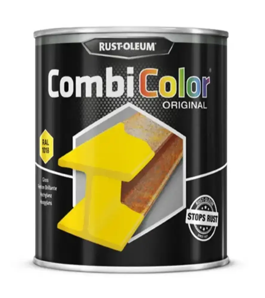 Rust-Oleum Combicolor 7343 Licht Geel Hoogglans RAL1018 Rust-Oleum Combicolor 7343 Licht Geel Hoogglans RAL1018