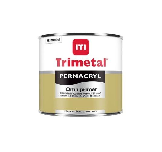 Permacryl Omniprimer | Grondverf Binnen & Buiten | 1 LTR | Lichte kleur