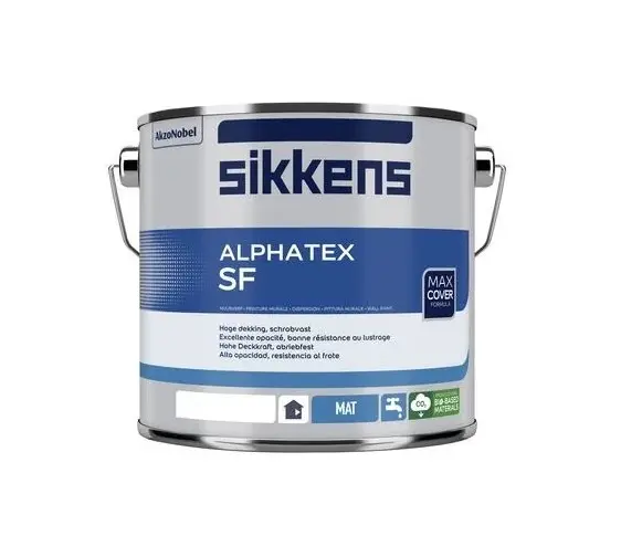 Decoprof.nl Alphatex SF | Matte Muurverf | 2,5 LTR | Lichte kleur aanbieding