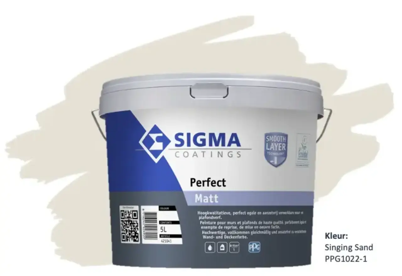 Sigma Perfect Matt | PPG1022-1 Singing Sand