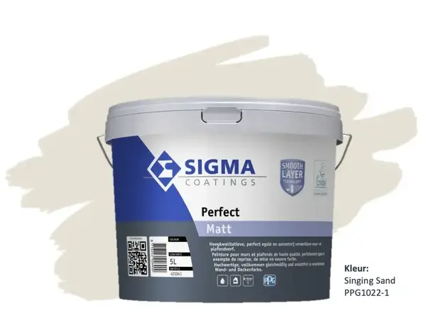 Sigma Perfect Matt | PPG1022-1 Singing Sand
