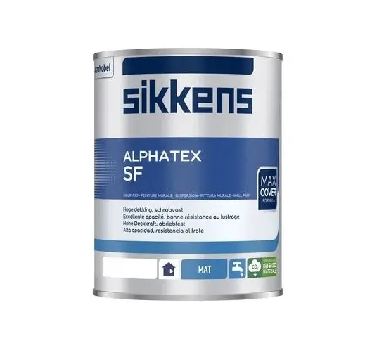 Decoprof.nl Alphatex SF | Matte Muurverf | 1 LTR | Lichte kleur aanbieding