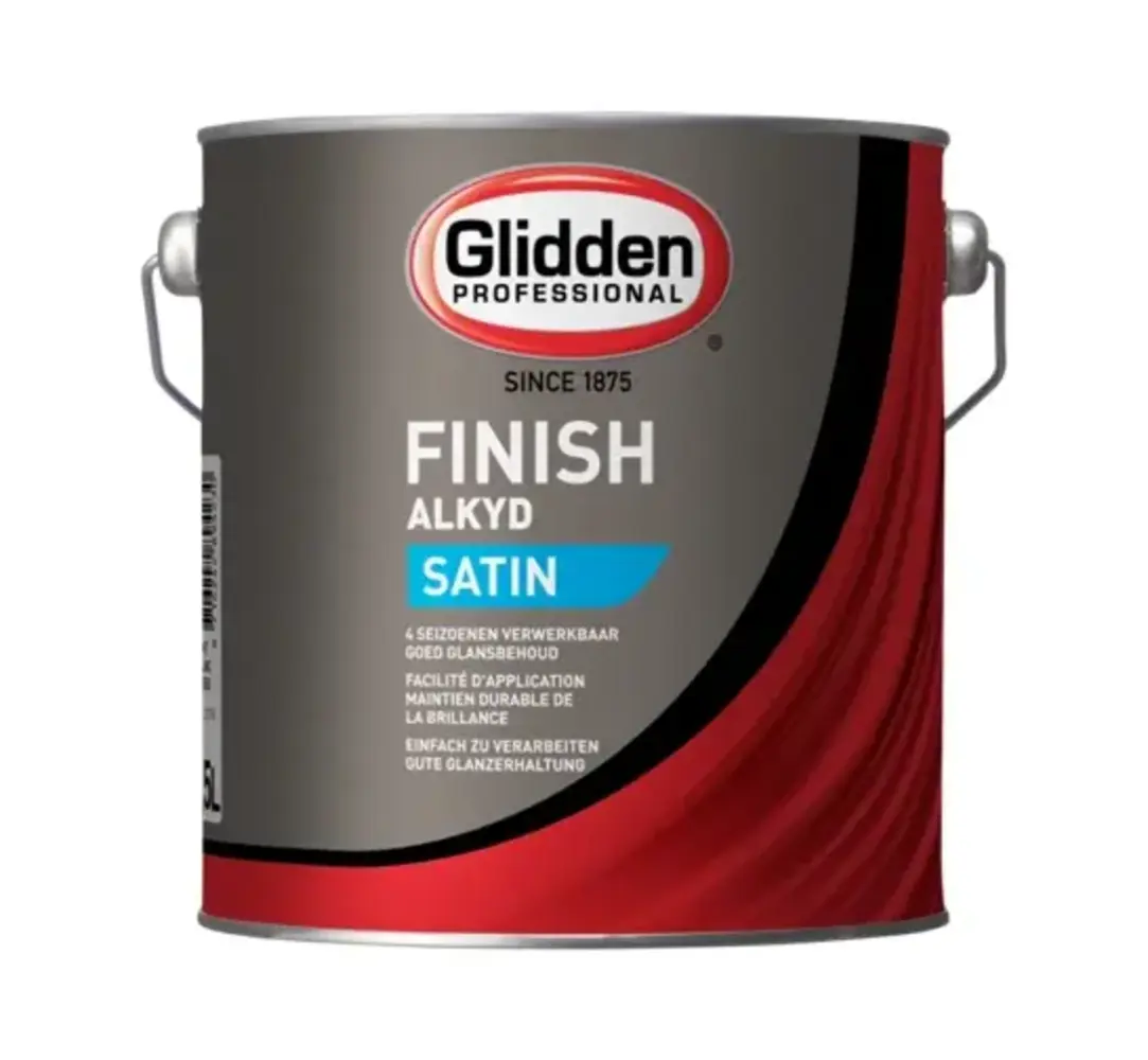 Glidden Alkyd Finish Satin | Zijdeglans Lakverf Buiten Glidden Alkyd Finish Satin | Zijdeglans Lakverf Buiten