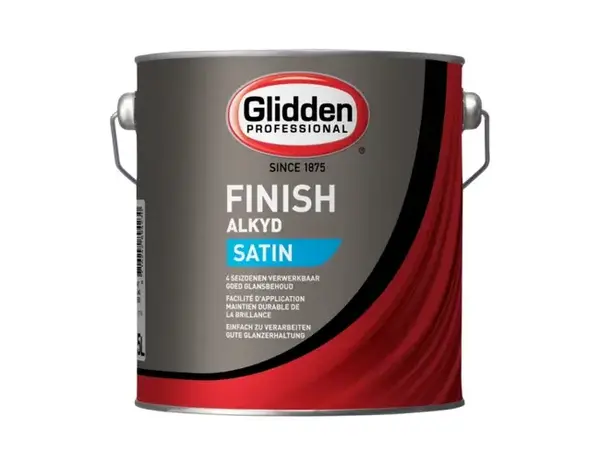 Glidden Alkyd Finish Satin | Zijdeglans Lakverf Buiten Glidden Alkyd Finish Satin | Zijdeglans Lakverf Buiten
