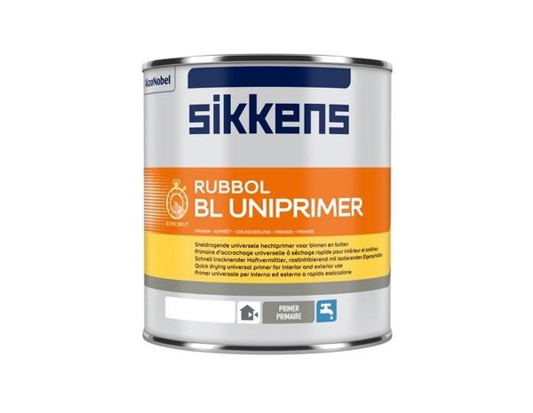 Sikkens Rubbol BL Uniprimer | Grondverf Binnen & Buiten Sikkens Rubbol BL Uniprimer | Grondverf Binnen & Buiten