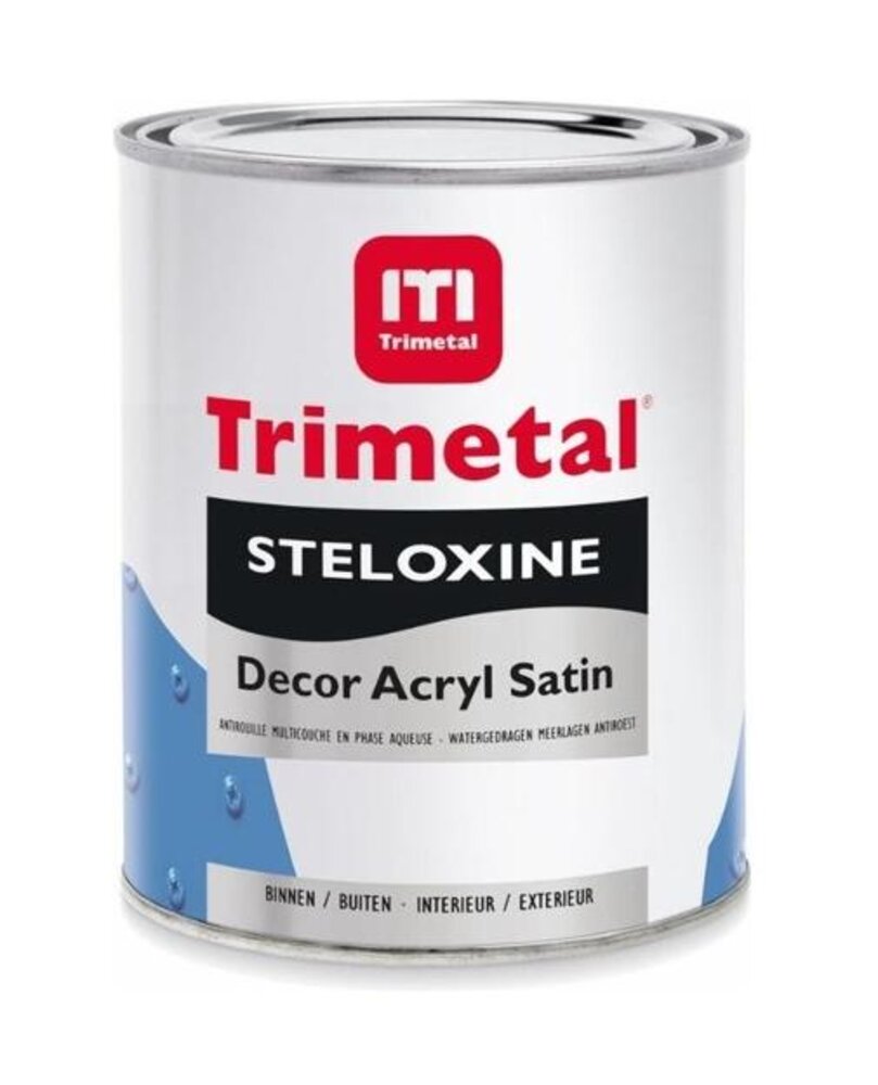 Trimetal Steloxine Decor Acryl Satin | Zijdeglans Eén-pot-systeem Trimetal Steloxine Decor Acryl Satin | Zijdeglans Eén-pot-systeem