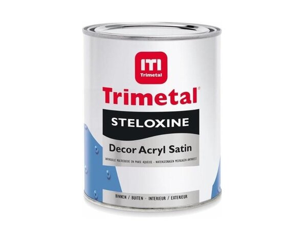 Trimetal Steloxine Decor Acryl Satin | Zijdeglans Eén-pot-systeem Trimetal Steloxine Decor Acryl Satin | Zijdeglans Eén-pot-systeem