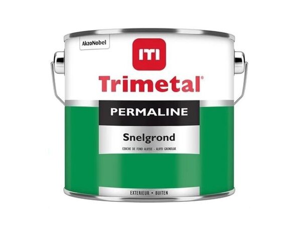 Trimetal Permaline Snelgrond | Sneldrogende Grondverf Buiten Trimetal Permaline Snelgrond | Sneldrogende Grondverf Buiten