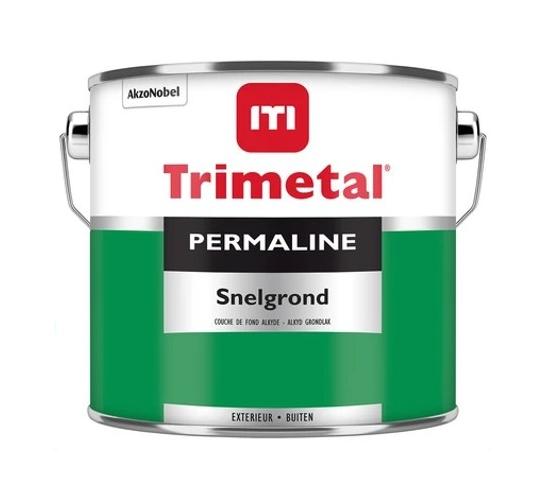 Permaline Snelgrond | Sneldrogende Grondverf Buiten | 2,5 LTR | Donkere kleur