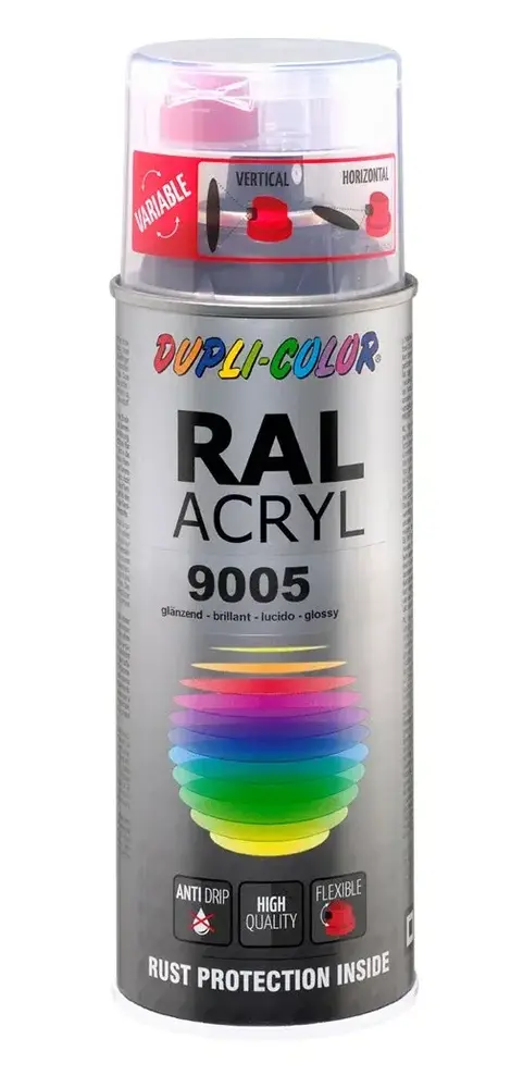 MoTip Acryl Hoogglans RAL9005 Diep Zwart MoTip Acryl Hoogglans RAL9005 Diep Zwart