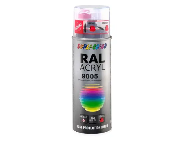 MoTip Acryl Hoogglans RAL9005 Diep Zwart MoTip Acryl Hoogglans RAL9005 Diep Zwart