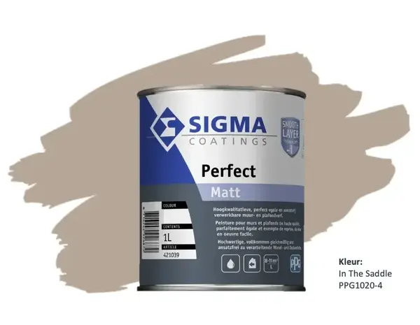 Sigma Perfect Matt | PPG1020-4 In The Saddle Sigma Perfect Matt | PPG1020-4 In The Saddle