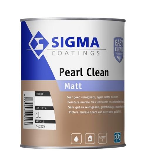 Decoprof.nl Pearl Clean Matt | Reinigbare Matte Muurverf | 1 LTR | Kleur aanbieding