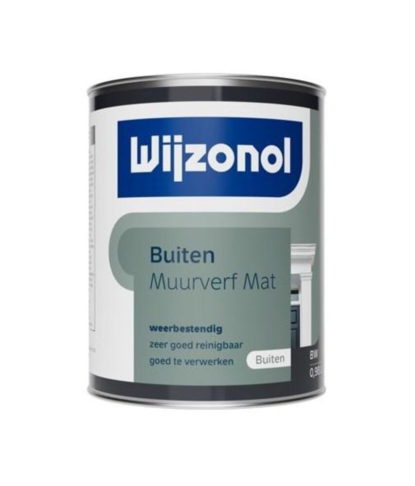 Wijzonol Muurverf Voor Buiten Mat