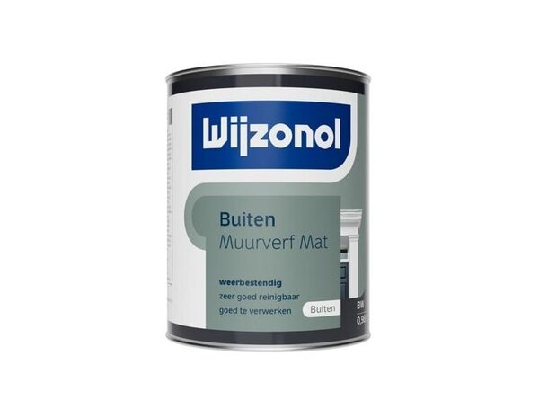 Wijzonol Muurverf Voor Buiten Mat