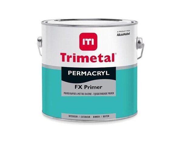 Trimetal Permacryl FX Primer  | Grondverf Binnen & Buiten