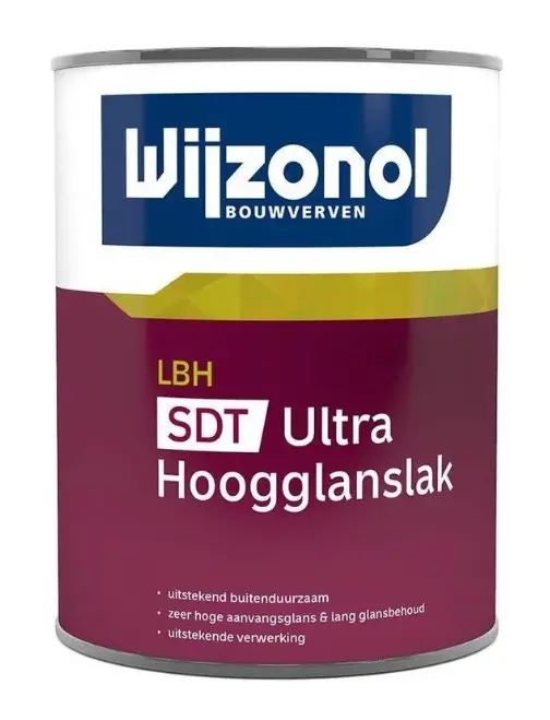 Decoprof.nl LBH SDT Ultra Hoogglanslak | Hoogglans Buitenlak | 500 ML | Wit aanbieding