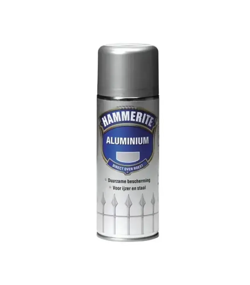Hammerite Metaallak Aluminium Spuitbus