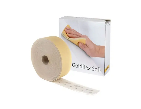 Mirka Goldflex Soft Schuurpapier 115 x 25 mtr Mirka Goldflex Soft Schuurpapier 115 x 25 mtr