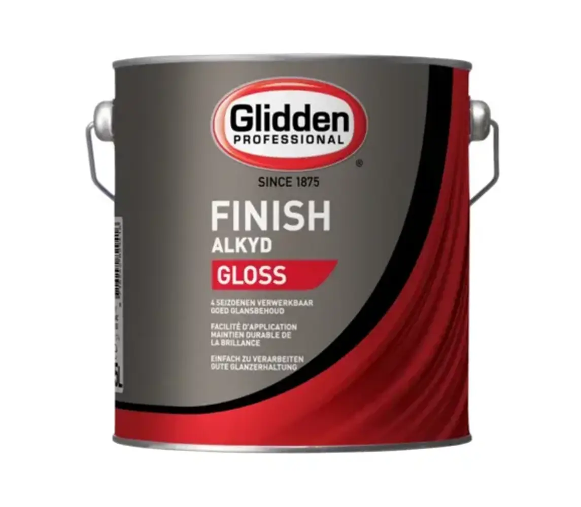 Glidden Alkyd Finish Gloss | Hoogglans Lakverf Buiten Glidden Alkyd Finish Gloss | Hoogglans Lakverf Buiten