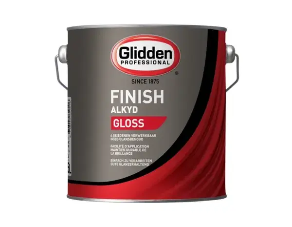 Glidden Alkyd Finish Gloss | Hoogglans Lakverf Buiten Glidden Alkyd Finish Gloss | Hoogglans Lakverf Buiten