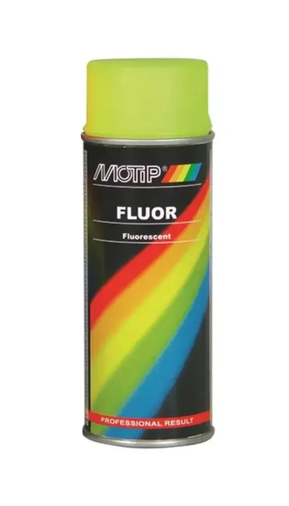 MoTip Fluorescerende Lak Geel MoTip Fluorescerende Lak Geel
