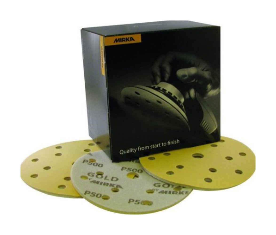 Mirka Gold Soft Schuurschijven 150 mm 15 Gaten
