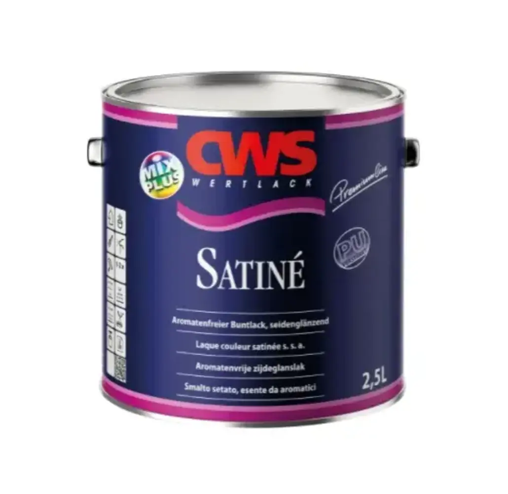 CWS Wertlack Satine Titan | Zijdeglans Lakverf Buiten