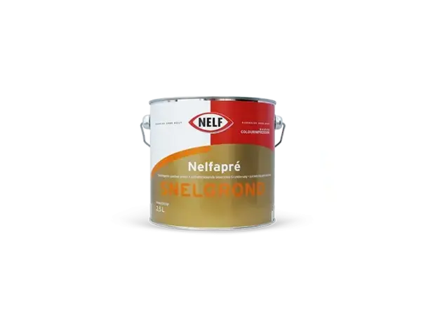 Nelf Nelfapre Snelgrond | Sneldrogende Grond- en Voorlak Buiten Nelf Nelfapre Snelgrond | Sneldrogende Grond- en Voorlak Buiten