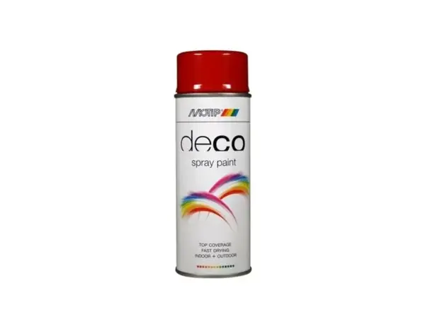 MoTip Deco Colourspray Hoogglans RAL3003 Robijn Rood MoTip Deco Colourspray Hoogglans RAL3003 Robijn Rood