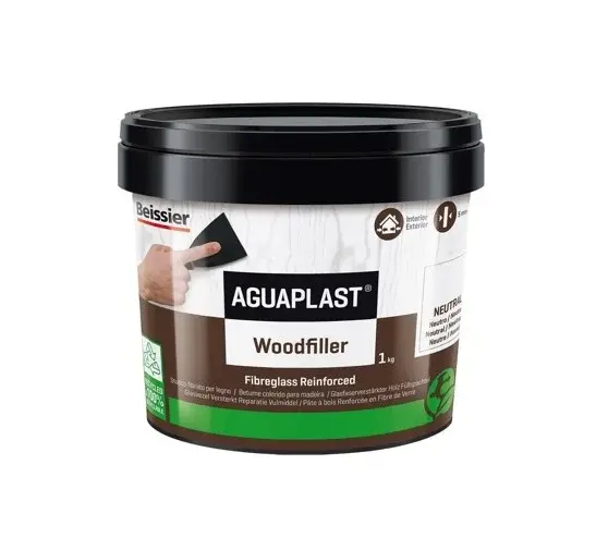 Woodfiller Neutraal | 1 KG | Wit